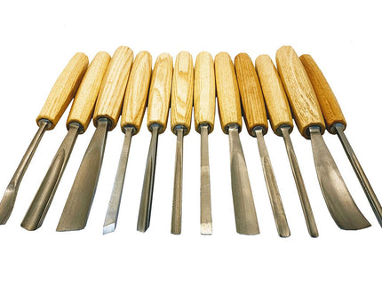 12pc Wood Carving Chisel Set