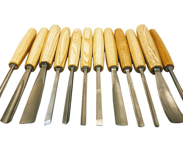12pc Wood Carving Chisel Set