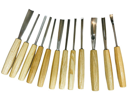12pc Wood Carving Chisel Set