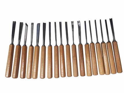 18pc Wood Carving Chisel Set
