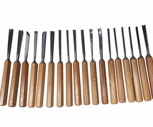 18pc Wood Carving Chisel Set