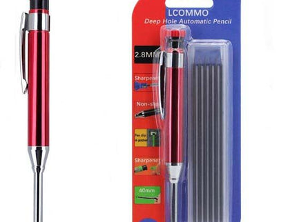 2.8mm Carpenter Pencil with Sharpener and Refills