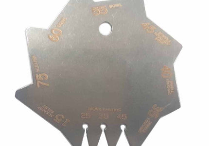 oodturning Chisel Angle Gauge