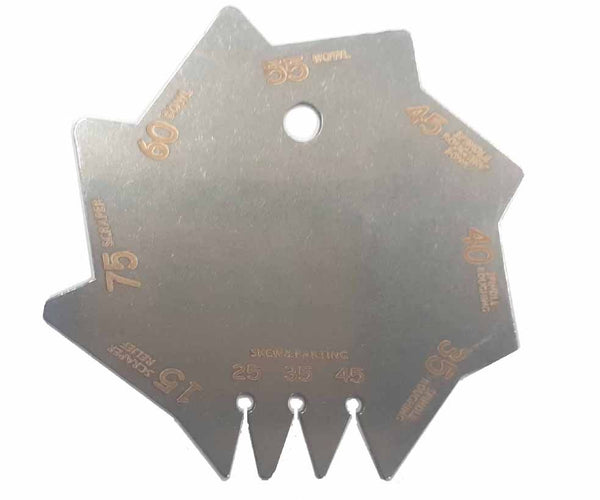Woodturning Chisel Angle Gauge