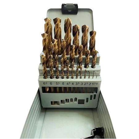 25PC (1-13mm) Cobalt HSS Drill Bit Set