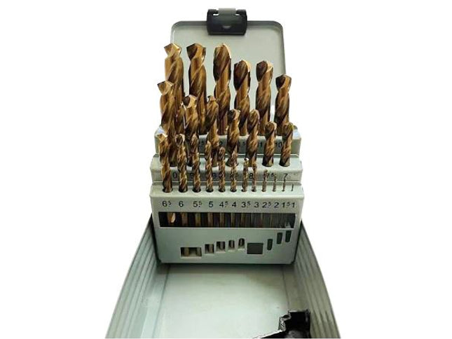 25PC (1-13mm) Cobalt HSS Drill Bit Set