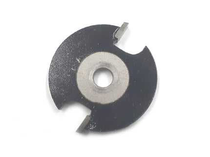 Two Wing Slot Cutter Blade by McJING Tools, featuring durable metal construction and precision-cutting edges for woodworking.