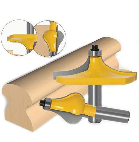 2pc Handrail Bit Set