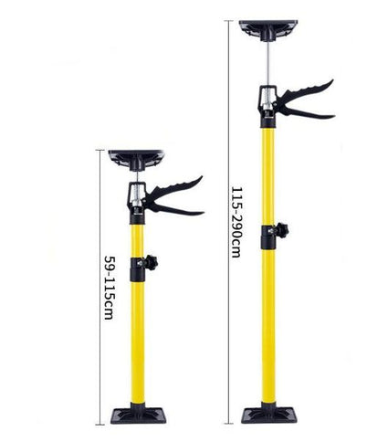 2pc Telescopic Support Rod Steel Quick Support Pole