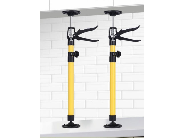 2pc Telescopic Support Rod Steel Quick Support Pole