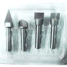 4 Cutter Changeable Carbide Woodturning Set