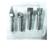 4pcs/set (10mm curve round flat and point ) 1/4