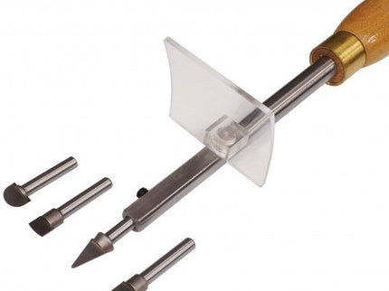 4 Cutter Changeable Carbide Woodturning Set