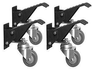 4pc Retractable Workbench Wheel Castors Kit