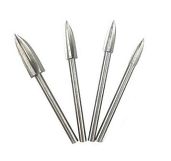 High Speed Steel Wood Carving Bit Set ( 6mm Shank )