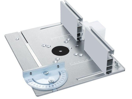 2 in 1 Router Table Plate with Fence (Suits 65mm Lifter)