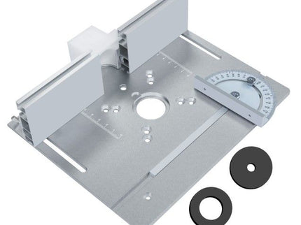 2 in 1 Router Table Plate with Fence (Suits 65mm Lifter)