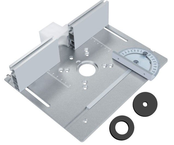 2 in 1 Router Table Plate with Fence (Suits 65mm Lifter)