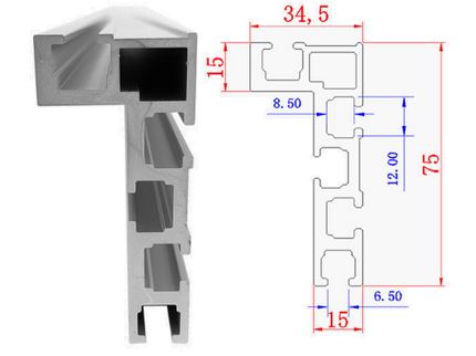 T75 Mitre T-Fence Track / Flip Stop / Brackets