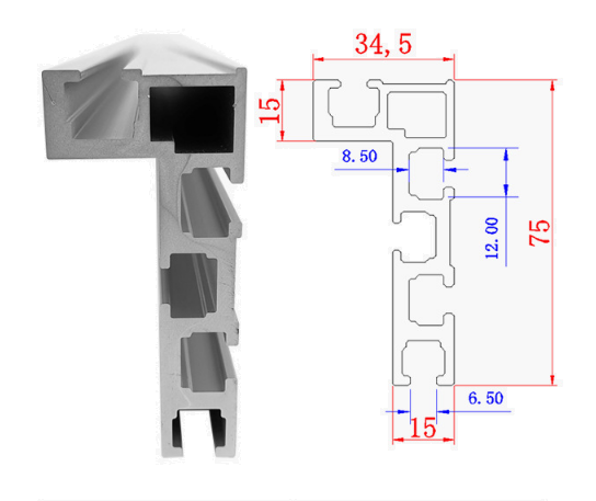 T75 Mitre T-Fence Track / Flip Stop / Brackets