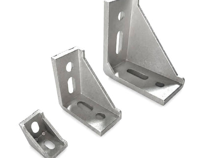 Aluminum Right Angle Corner Deep Bracket