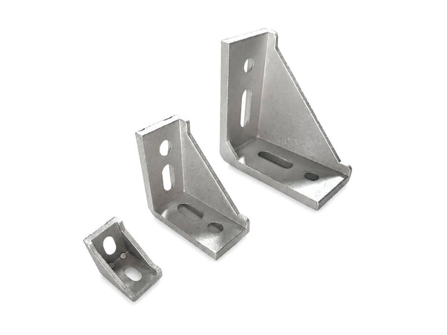 Aluminum Right Angle Corner Deep Bracket