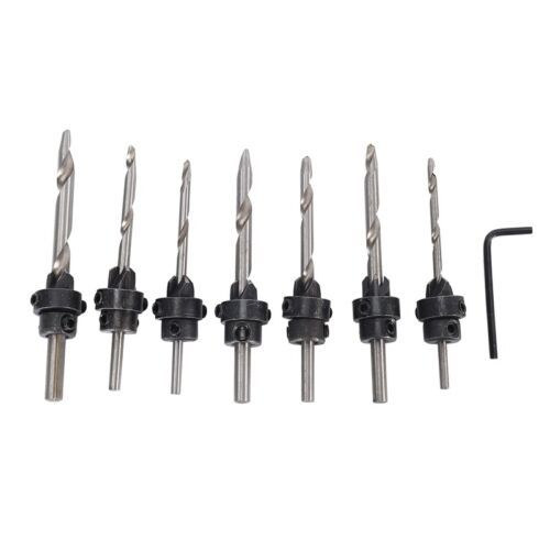 7pc Drill & Countersink Set (Imperial)