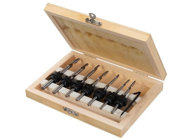 7pc Drill & Countersink Set (Imperial)