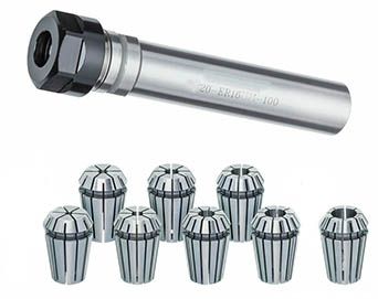 8pc ER16 Collet Chuck Set (20mm Shank)