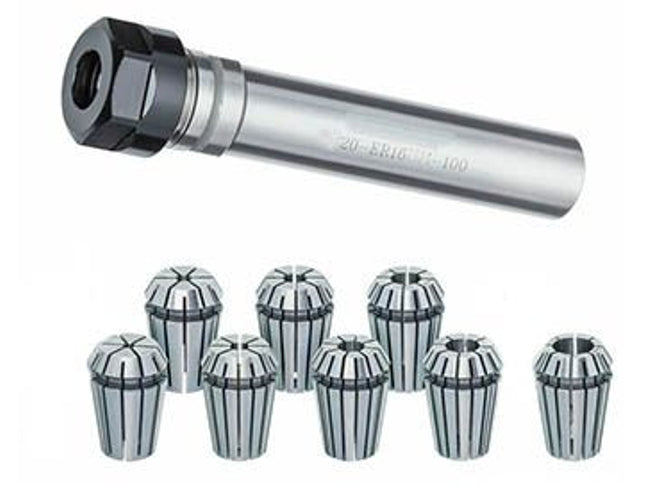 8pc ER16 Collet Chuck Set (20mm Shank)