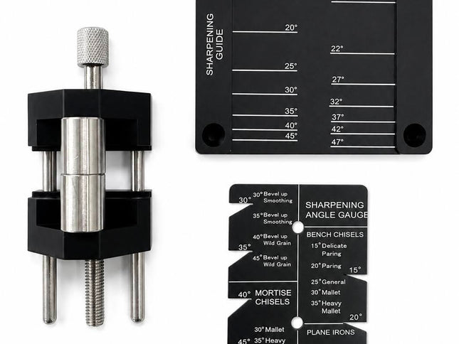 Honing Guide Kit with Angle Setting / Checking