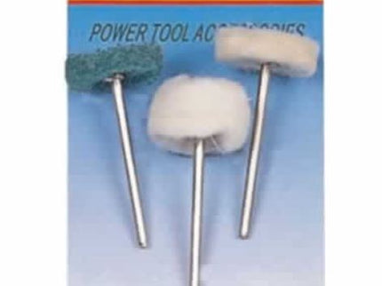 Wool Felt Polishing tool 3 pack