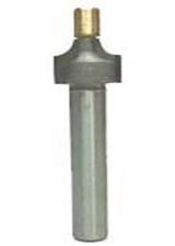 Brass piloted drill bit by McJING Tools shown for precise drilling in wood or metal applications.
