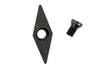 Diamond Shape 10x30mm with M4 screw (Radius Point)