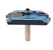 McJING Tools Double Ogee Raised Panel Bit for woodworking, showing the router bit with double ogee profile for raised panel doors.