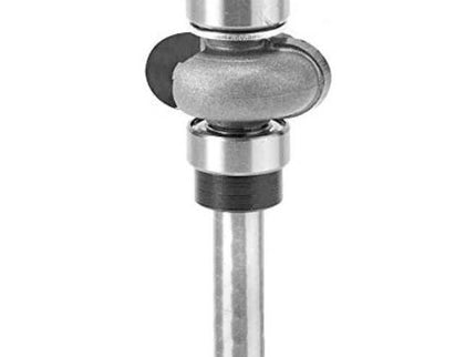 McJING Tools edge fluting bit for woodworking, showing the sharp, grooved cutting edge designed for decorative edge detailing.