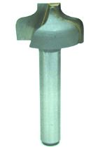 McJING Tools flat bottom ogee bit for woodworking, showing the cutting edge and flat bottom design for detailed edge shaping.