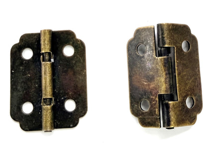 180°  Antique Brass Hinge