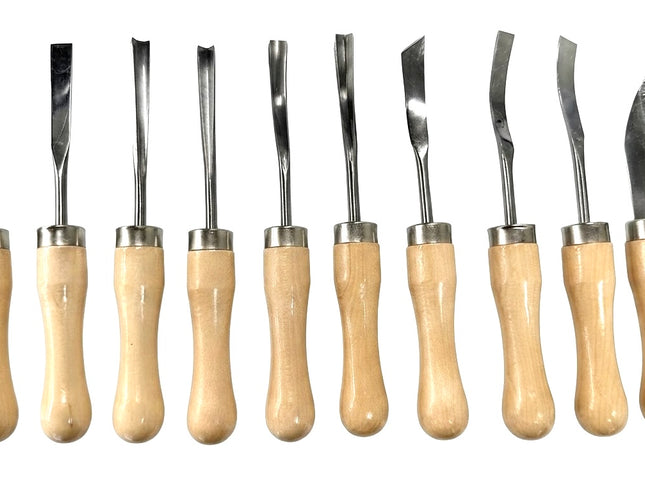 10pc Wood Carving Chisel Set