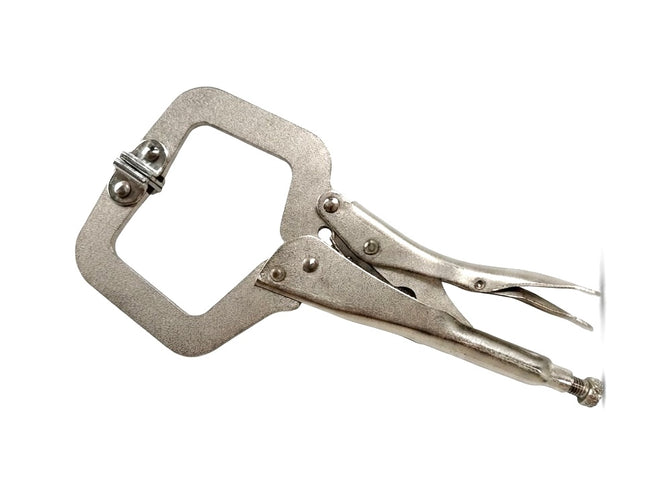 C-Clamp Locking Plier With Swivel Pad