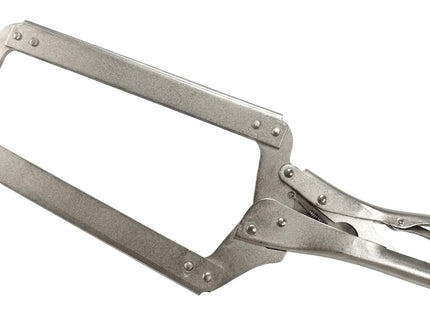 Deep C-Clamp Locking Plier With Swivel Pad