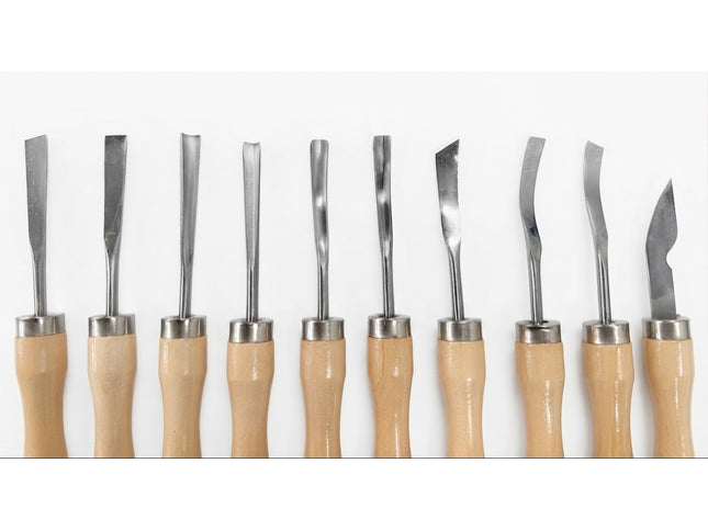 10pc Wood Carving Chisel Set