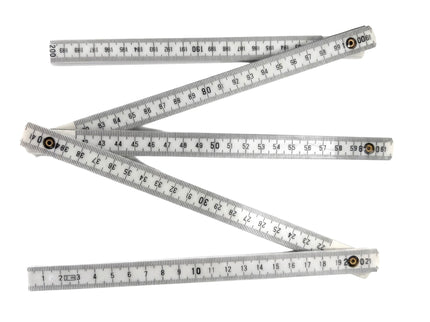 Plastic Folding Ruler 2metres