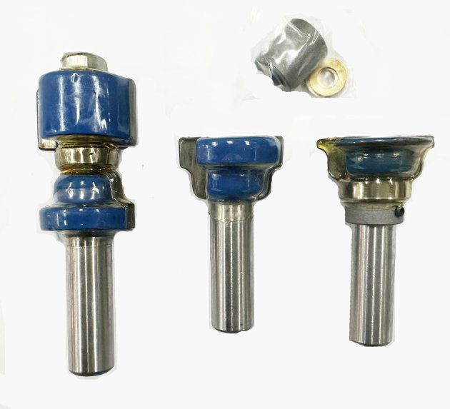 Sash Window Router 3pc Window Sash Router Bit Set - 1/2
