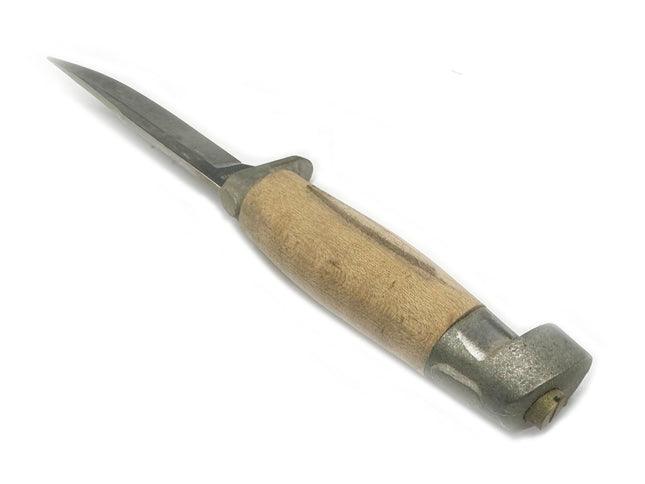 General Curved Knife with Wooden Handle (DIY)