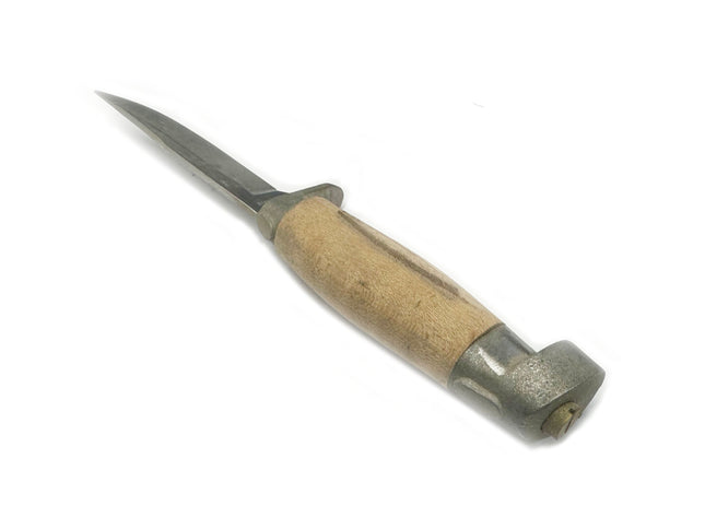 General Curved Knife with Wooden Handle (DIY)