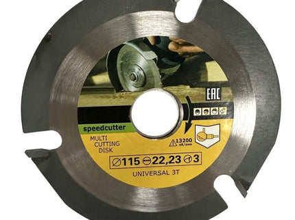 3-Tipped Carbide Disc For Angle Grinder