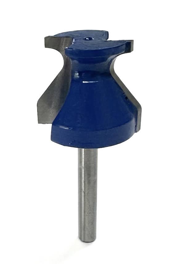 Door Lip Bit - Radius & Angled with Rabbet Door Lip