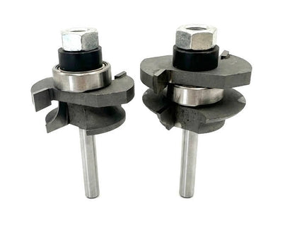 Matched Rail And Stile Bit (Round Over Set)