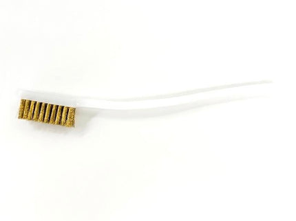 Plastic Handle Brass Wire Brush